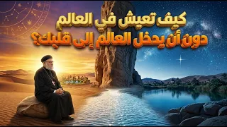 How to Live in the World Without Letting the World Into Your Heart?