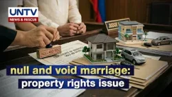 Void Marriage: Ano ang mangyayari sa properties? Void Marriage: Ano ang mangyayari sa properties?