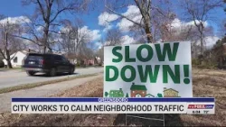 Greensboro works to calm neighborhood traffic