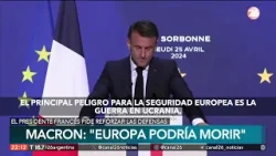 Emmanuel Macron advierte que Europa "puede morir" | #26Global