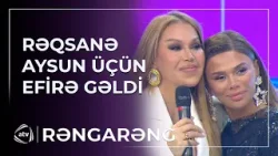 Rəqsanə İsmayılova qızı Aysun üçün efirə gəldi / Rəngarəng