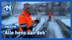 Sneeuwruimers Groningen al sinds vijf uur 's ochtends in touw