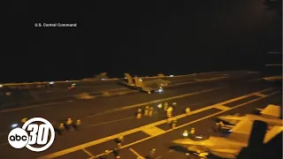 US hits 3 Iranian oil tankers after saying Navy warships were targeted