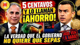 La mentira de los 20 centavos: El descarado truco del Gobierno con la gasolina
