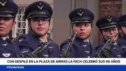 Fuerza Aérea de Chile conmemora 96 años con desfile en Punta Arenas