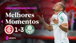 INTERNACIONAL 1X3 PALMEIRAS - MELHORES MOMENTOS - BRASILEIRÃO 2026 INTERNACIONAL 1X3 PALMEIRAS - MELHORES MOMENTOS - BRASILEIRÃO 2026
