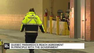 Quebec paramedics reach agreement in principle with government