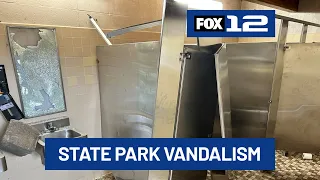 Oregon troopers investigating vandalism, fires at multiple state parks