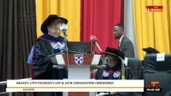 ABUAD VC - Prof. Elisabeta S. Olarinde's Speech @ ABUAD'S 17th Founder's Day & 14th Convocation Cer.