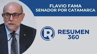 ENTREVISTA A SENADOR FLAVIO FAMA - RESUMEN 360° 08-07-26