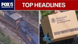 Federal agents search Rep. Ilhan Omar's home; MARC train delays after CSX train derailment
