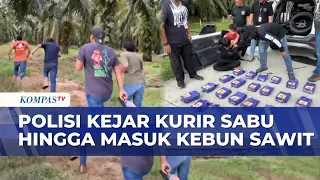 Dramatic Chase! Police Pursue Drug Courier with 24kg of Crystal Meth into Palm Oil Plantation | K...