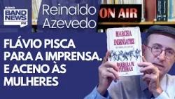 Reinaldo – Flávio deixa claro que a imprensa é sua aliada contra o STF. E o “feminismo” bolsonarista Reinaldo – Flávio deixa claro que a imprensa é sua aliada contra o STF. E o “feminismo” bolsonarista