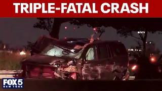 3 teens killed in Belt Parkway crash, NYPD says