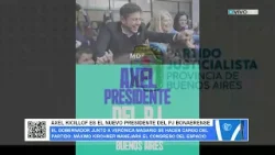 AXEL KICILLOF ES EL NUEVO PRESIDENTE DEL PJ BONAERENSE
