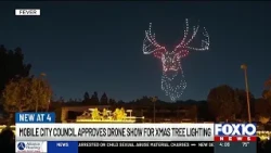 Mobile City Council approves drone show for Christmas tree lighting