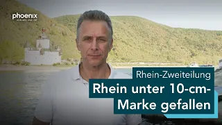 Niedrigwasser: Axel John (SWR) zur Zweiteilung des Rheins | 14.08.2026