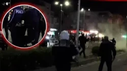 "Gjej vrimë të futesh", protestuesit shtrijnë policin: Orë tmerri në Tiranë