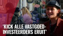 Woonprotest: Tour langs 'dure yuppenhokken' Woonprotest: Tour langs 'dure yuppenhokken'