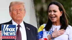 WATCH: Venezuelan opposition leader explains why she gifted her Nobel Peace Prize to Trump