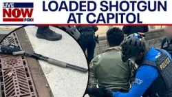 18-year-old with loaded gun arrested after running toward U.S. Capitol