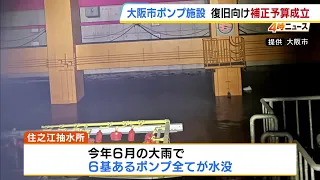 [Osaka City Pumps] Suminoe Pumping Station fully submerged by heavy rain: Approximately 2.1 billi...
