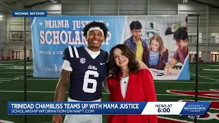 Ole Miss quarterback teams up with Mama Justice to offer big scholarships