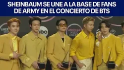 La presidenta de México se une a la base de fans de ARMY en el concierto de BTS. | FOX 7 Español