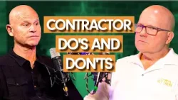 Bald Guys Finance I Episode 20 Contractor Do's And Don'ts