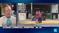 Informe desde Buenos Aires: Argentina y Estados Unidos firman acuerdo comercial • FRANCE 24