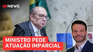 Gilmar Mendes alerta para risco de politização do TSE; Jesualdo comenta