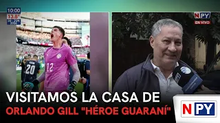 Visitamos la casa de Orlando Gill "Héroe Guaraní"