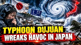 TYPHOON DUJUAN STRIKES JAPAN! Powerful Storm Triggers Widespread Destruction | ET Now | World News