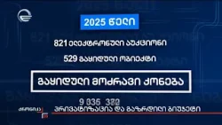 პრივატიზაცია და გაზრდილი ბიუჯეტი