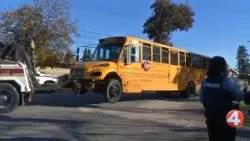 Cheektowaga Police respond to accident involving school bus