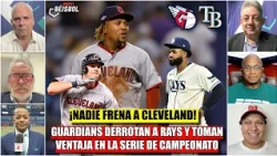 GUARDIANS SON el EQUIPO MÁS CALIENTE y ganan JUEGO 1 vs RAYS en SERIE de CAMPEONATO | ESPN Beisbol