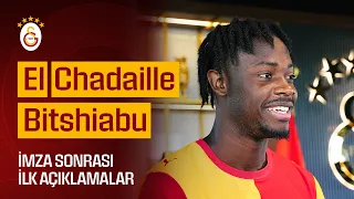 🎙️ Our new signing El Chadaille Bitshiabu's first remarks after his signing ceremony