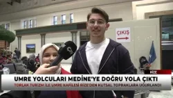 Rize’den Umre Yolcuları Medine’ye Uğurlandı