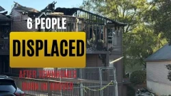 Multiple displaced after fire at Hoover apartment complex