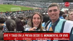 Tiago y Aye en vivo desde la Despedida de Messi en el Monumental-ELONCE- 06/10/2026