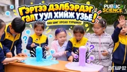 PUBLIC SCIENCE l Дугаар 2 l Гэртээ дэлбэрдэг галт уул хийж үзье! 🌋✨