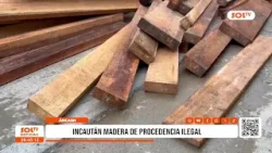 Áncash: incautan madera de procedencia ilegal
