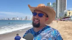 Turistas aprovechan vacaciones de Semana Santa para disfrutar de Mazatl Turistas aprovechan vacaciones de Semana Santa para disfrutar de Mazatl