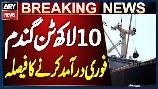 Federal Government Decides to Import 1 Million Tons of Wheat Immediately