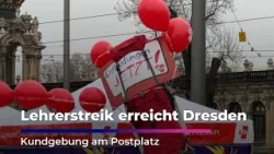 Lehrer - Streiks in Dresden I Sachsen Fernsehen