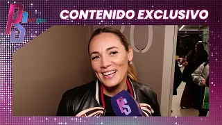 Rocío Oliva talked about the possibility of a wedding with Ortigoza, with Claudia Villafañe as th...