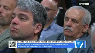 THE EVENT WAS HEADED BY GOVERNOR AXEL KICILLOF
