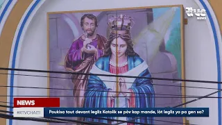 Poukisa tout devant legliz Katolik se pòv kap mande, lòt legliz yo pa gen sa?