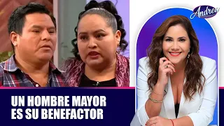 Un hombre mayor es su benefactor | Andrea