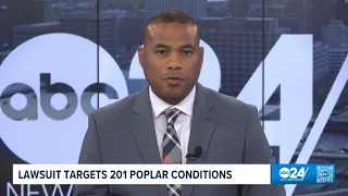 ABC24 News Update | Lawsuit filed over conditions inside 201 Poplar